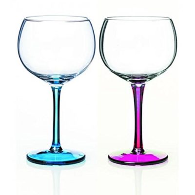 Atmospheric spherical red wine glass (4)