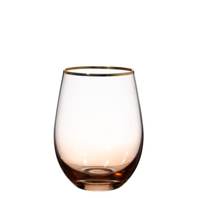 Custom engraved stemless wine glass (2)
