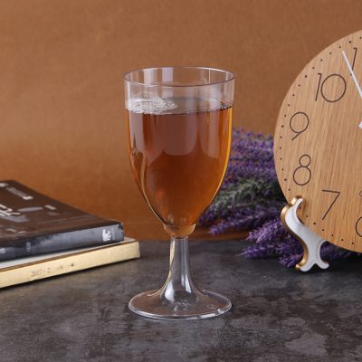 Eco-friendly plastic champagne stemware (3)