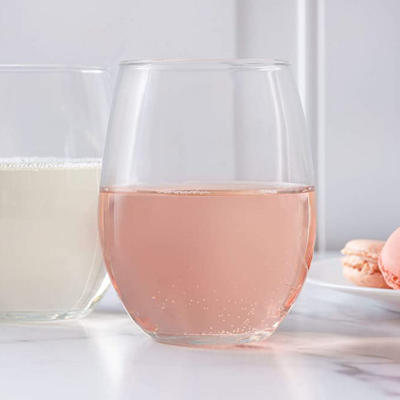 European style drink wine stemless wine glass (2)