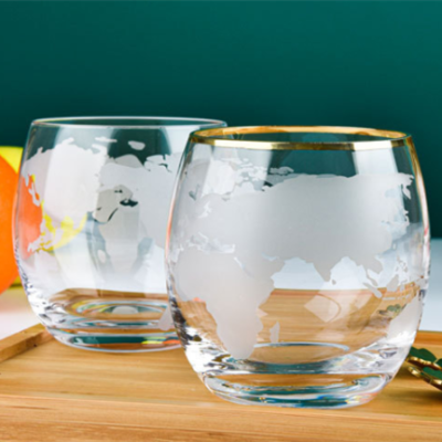 Glass red wine stemless wine glass (5)