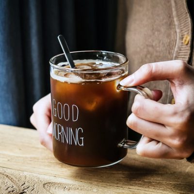 Heat Resistant Household Glass Mug (1)