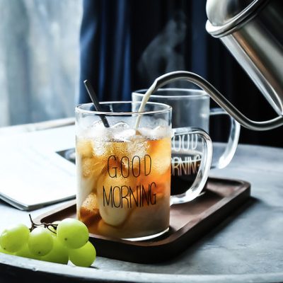 Heat Resistant Household Glass Mug (5)