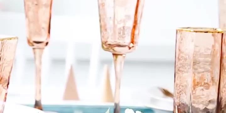 High-end boutique champagne glasses (3)