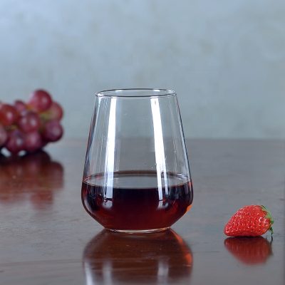 High quality crystal stemless wine glass (3)