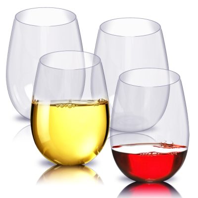 High quality custom crystal stemless wine glass (5)