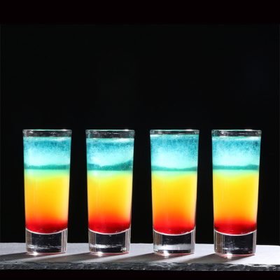 High-quality transparent bartending wine glass (3)