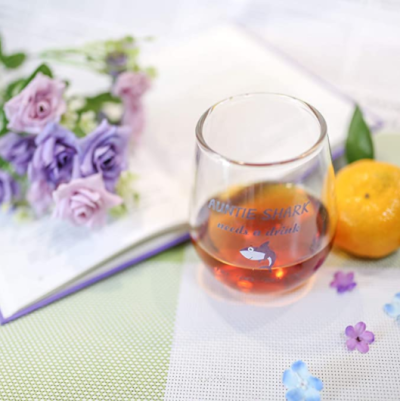 Home fashion crystal stemless wine glass (1)