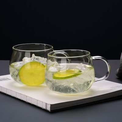 Large high temperature creative glass mug (5)