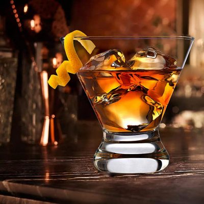 Lead Free Crystal Handleless Cocktail Glass (1)