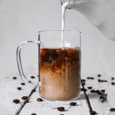 Low price high quality clear glass mug (4)