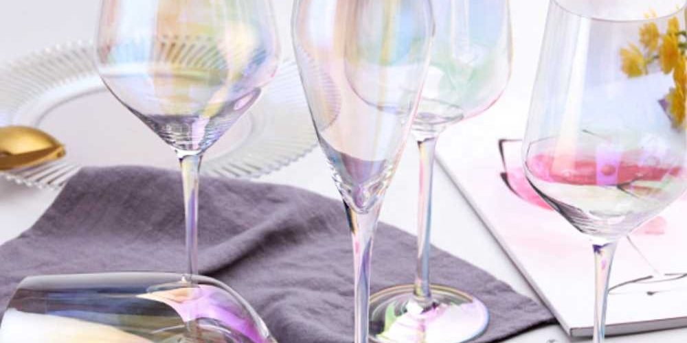 Luxury colorful transparent champagne glasses (1)