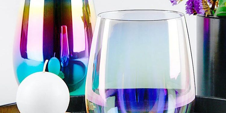 Niche exquisite design stemless wine glass (1)