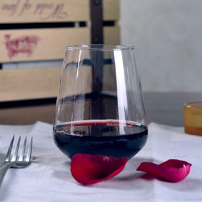 Petite Novelty Crystal Stemless Wine Glass (3)