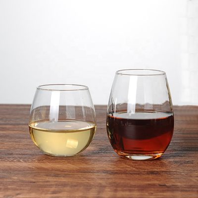 creative glass tumbler stemless wine glass (5)